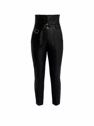 SILVIA SCHNEIDER | Pantalon aspect cuir | 